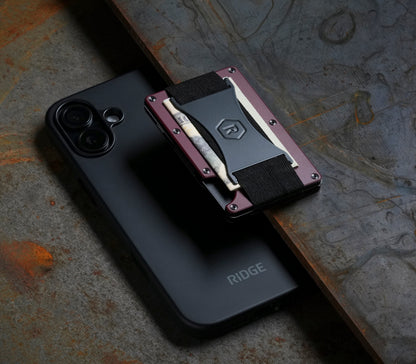 Ridge Wallet for MagSafe - Oxblood
