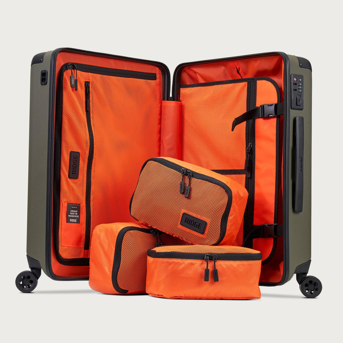 Ridge Long Haul Set - Matte Olive 08