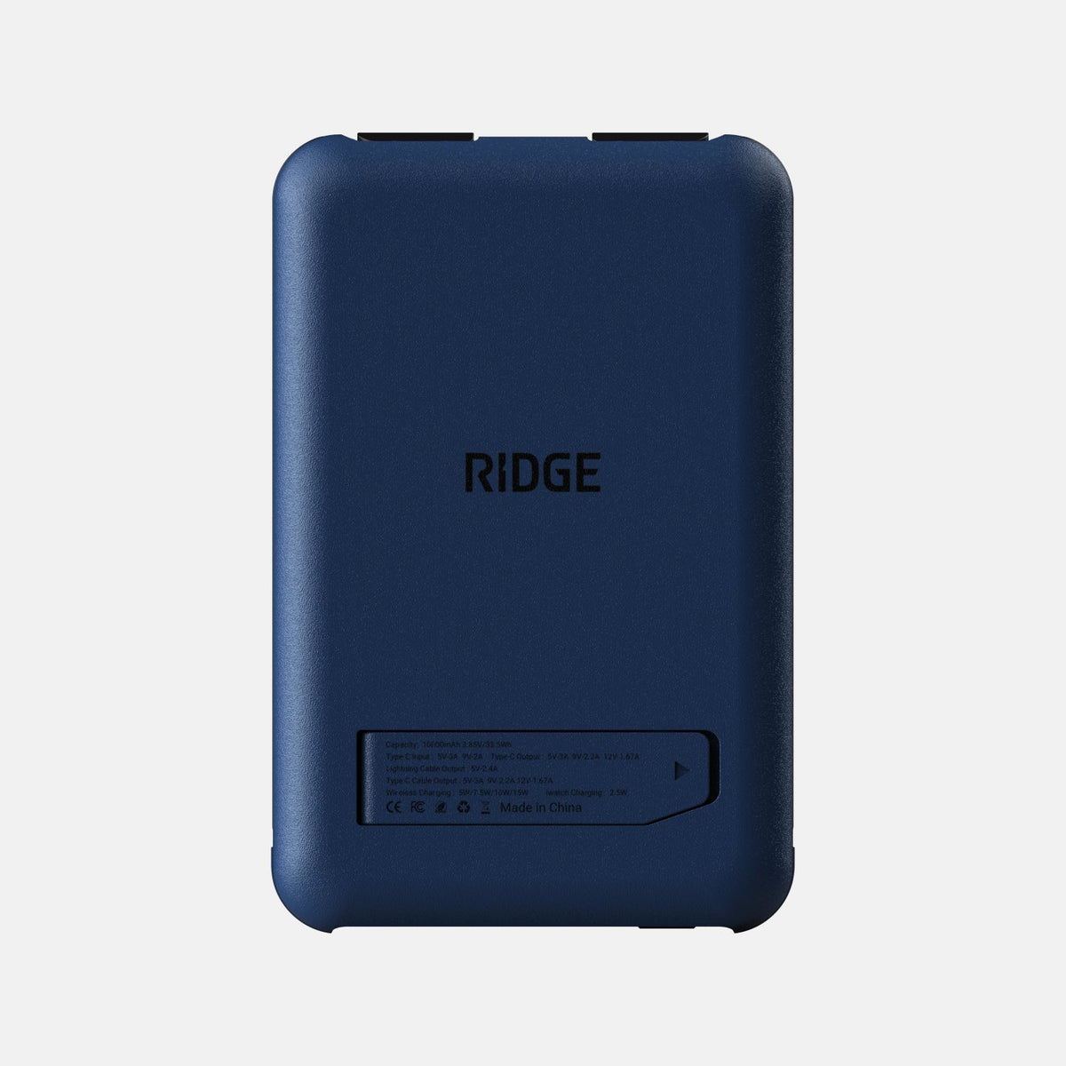 Ridge Power Bank - 10k mAh Bundle - Dark Harbor - 3-Pack