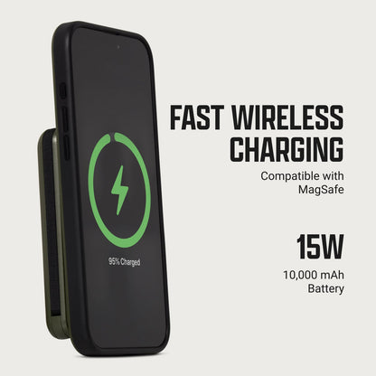 Ridge Power Bank - 10k mAh Bundle - Matte Olive - 3-Pack