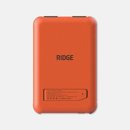 Ridge Power Bank - 10k mAh Bundle - Basecamp Orange - 3-Pack