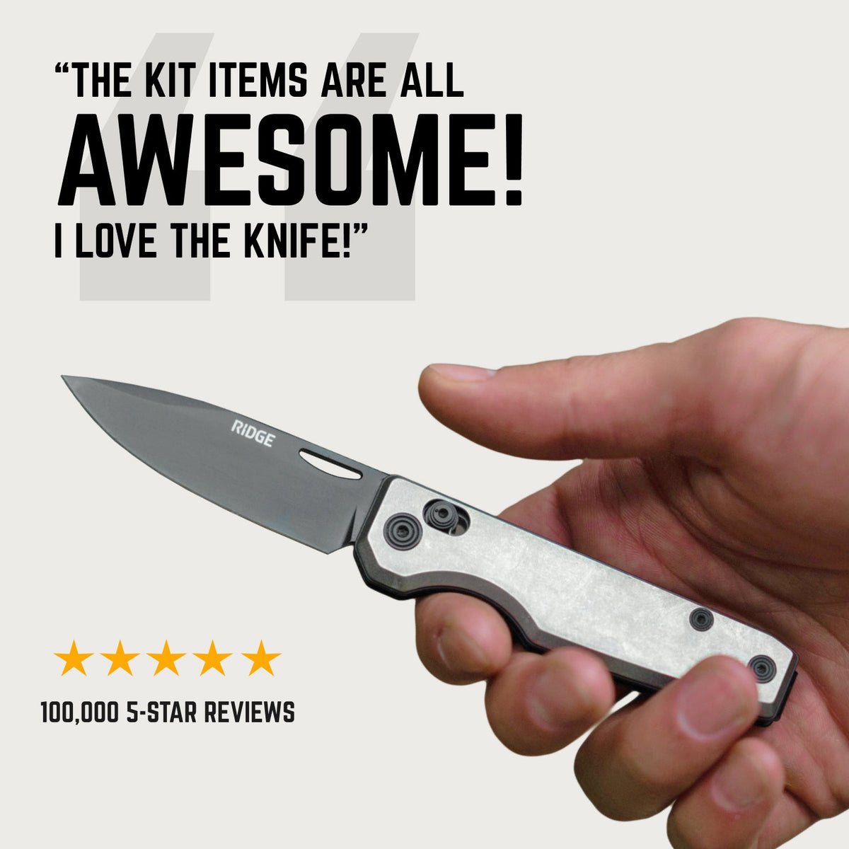 Daily Survival Kit - Stonewashed Titanium