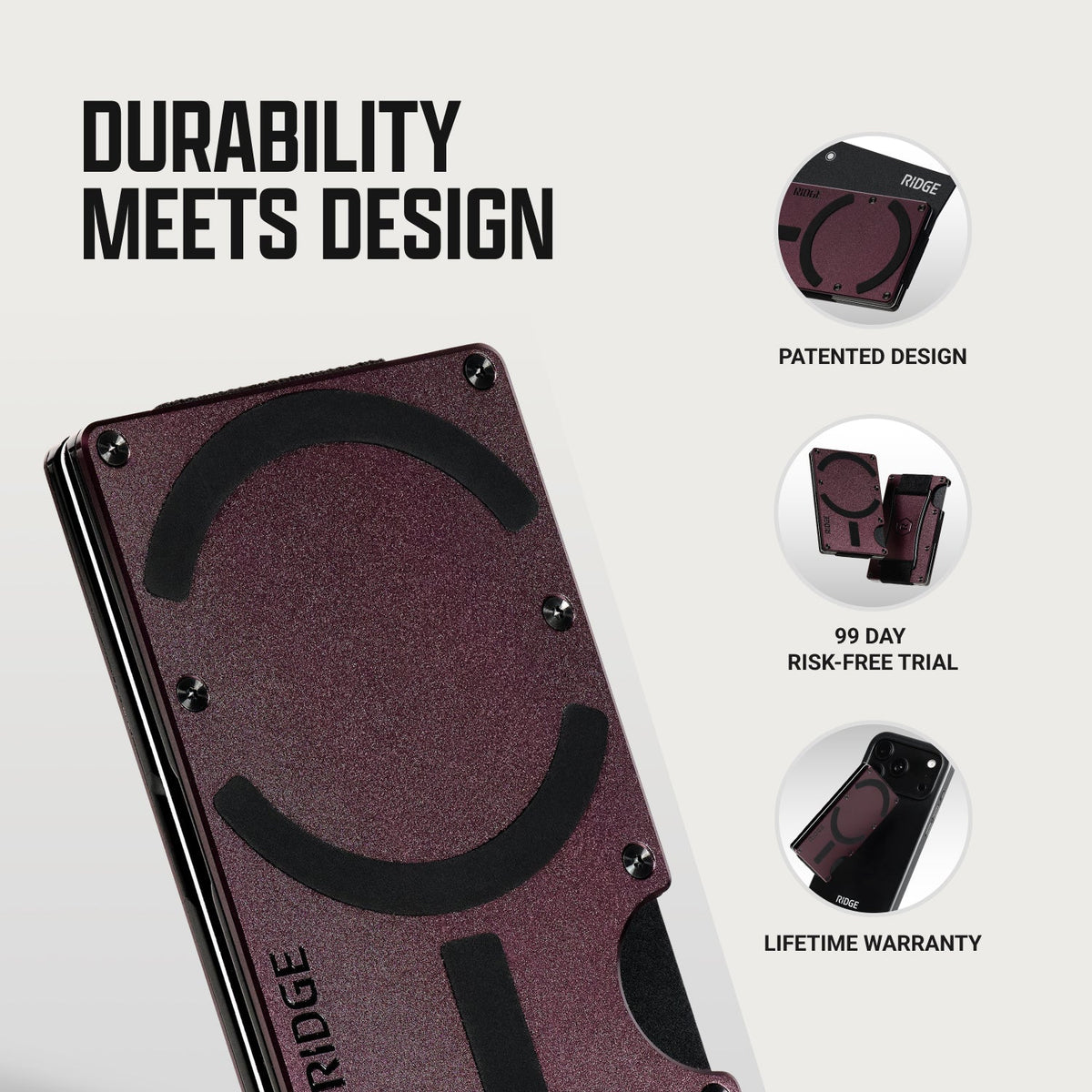 Ridge Wallet for MagSafe - Dark Harbor