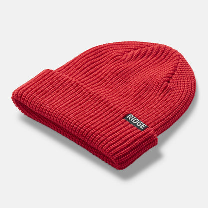 Classic Cuffed Beanie - Rodeo Red