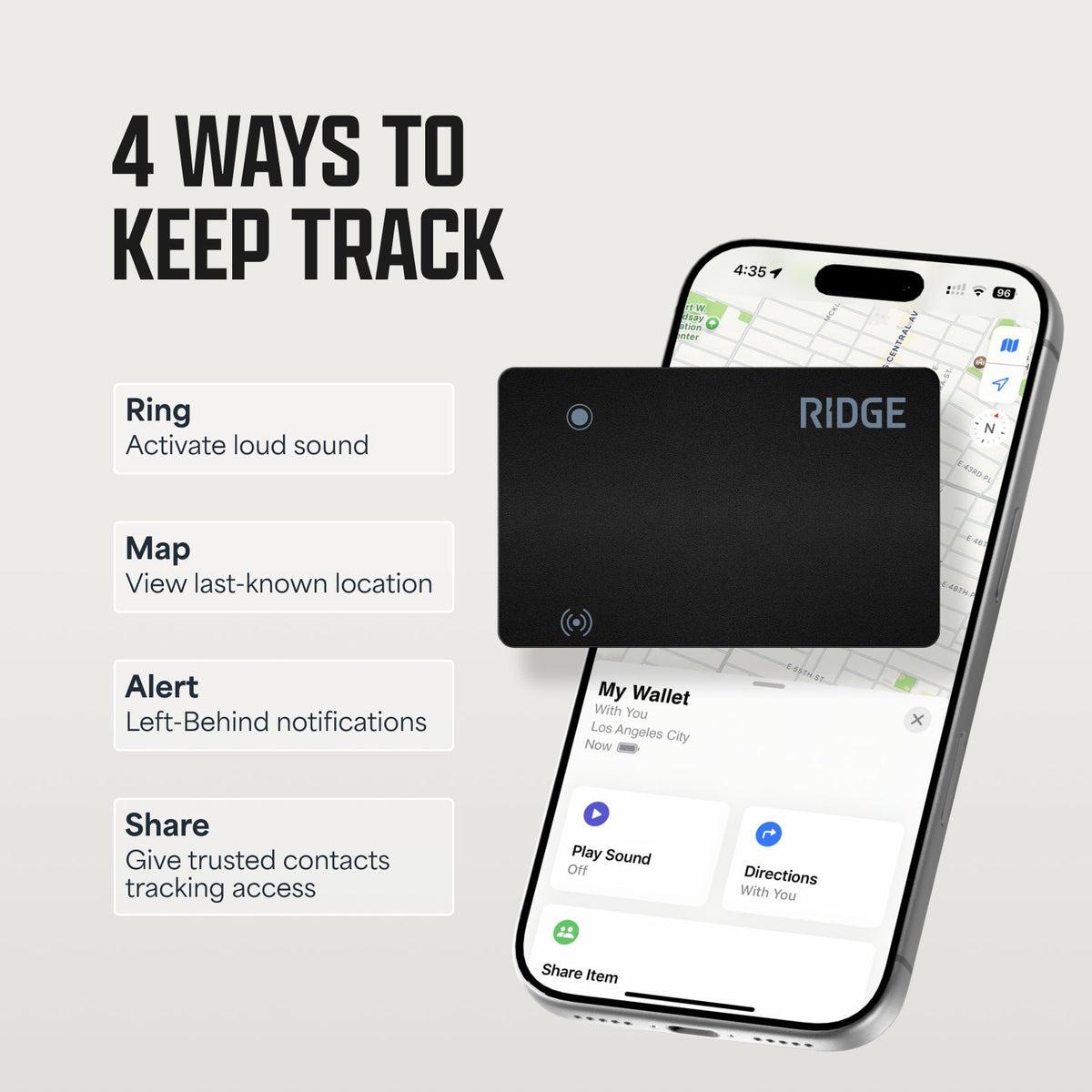 Ridge - Tracker Card (3-Pack)