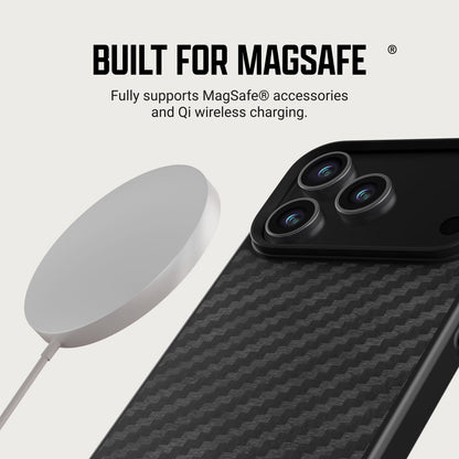 Ridge Everyday Charging Kit - iPhone 18 Pro - Carbon Fiber 3K — case infographic 1