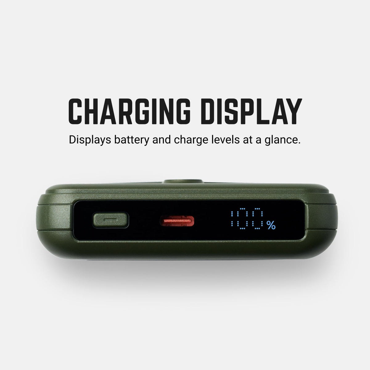 Ridge Everyday Charging Kit - iPhone 18 Pro - Matte Olive — power bank infographic 5