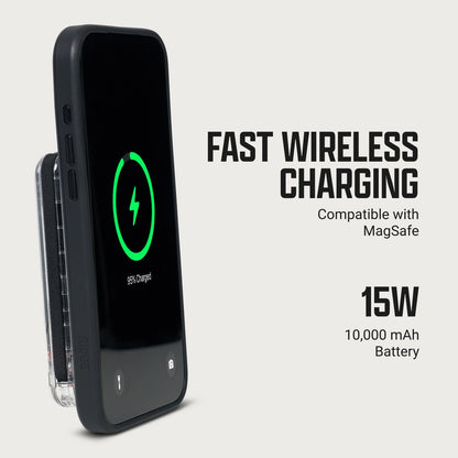 Ridge Everyday Charging Kit - iPhone 18 Pro Max - Phantom — power bank infographic 1