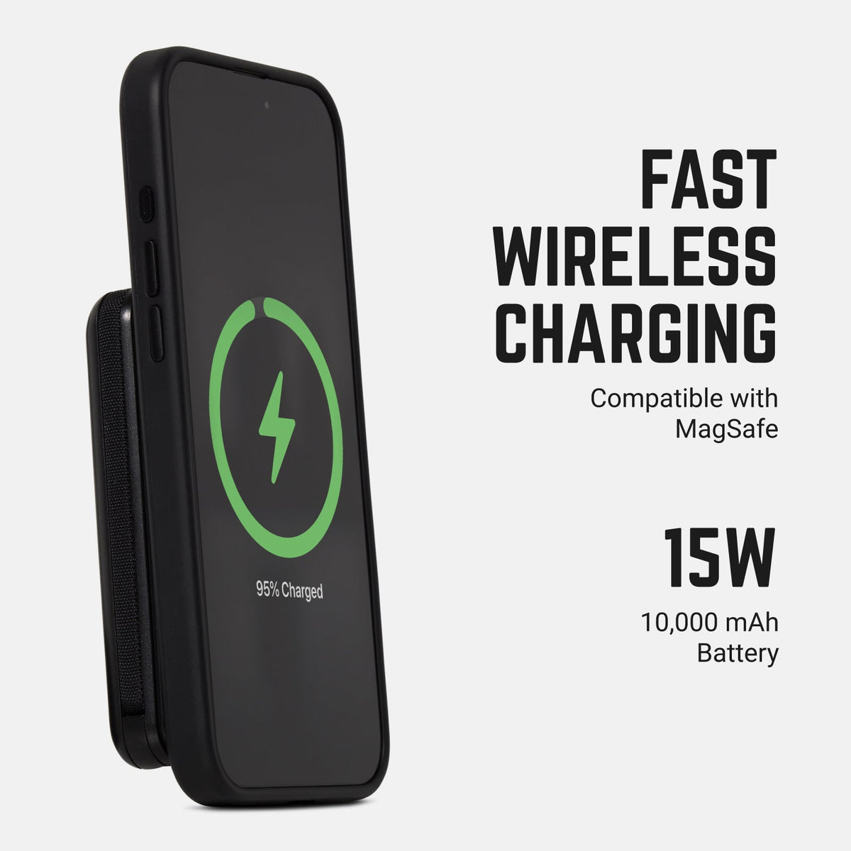 Ridge Everyday Charging Kit - iPhone 18 Pro - Performance Suede — power bank infographic 1