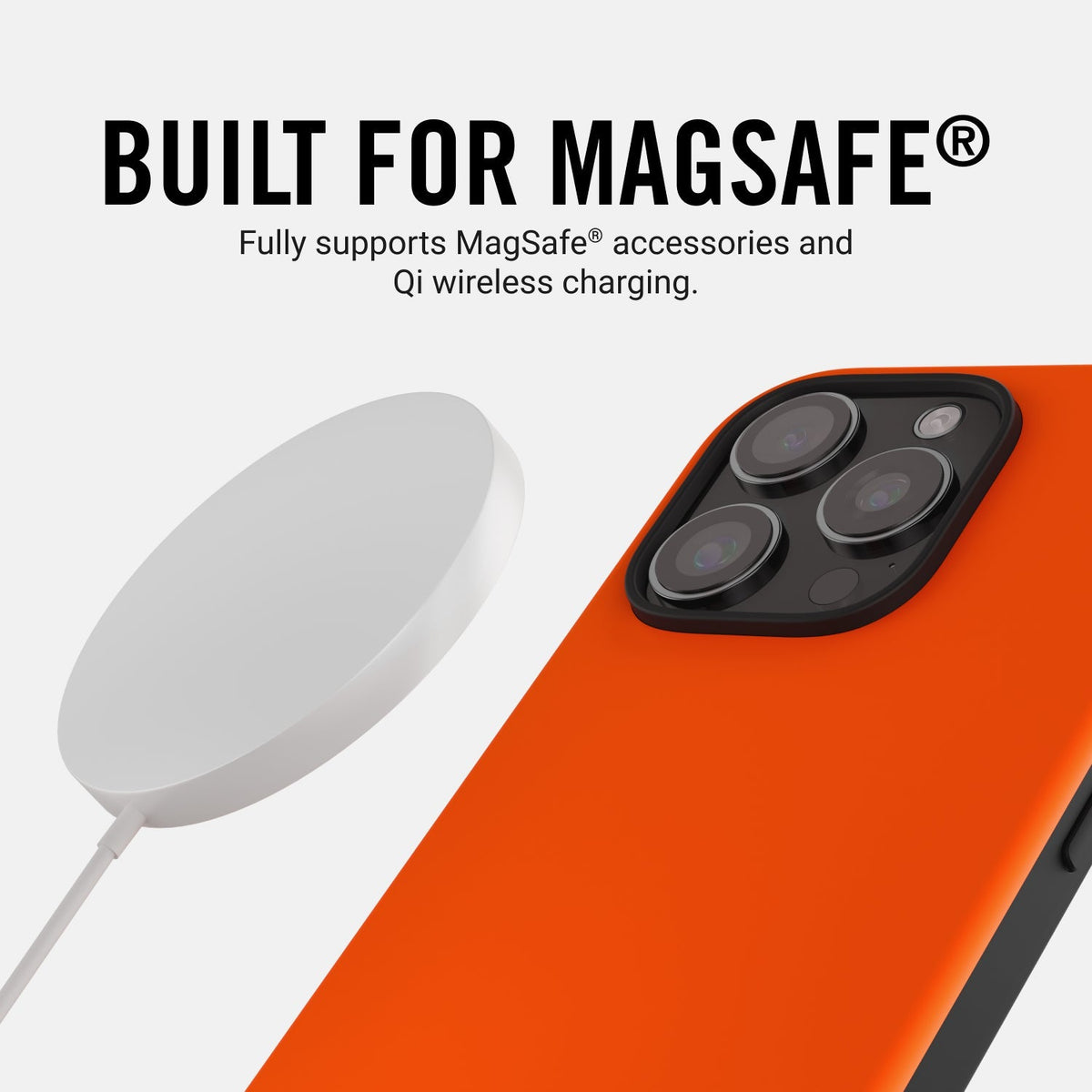 Everyday Charging Kit - iPhone 16 - Basecamp Orange