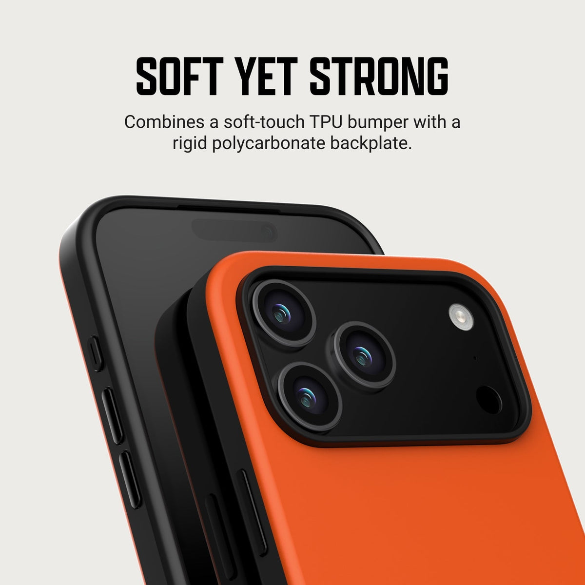 Ridge Phone Case - iPhone 18 Pro - Basecamp Orange