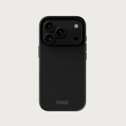 Ridge Phone Case - iPhone 18 Pro - Matte Black