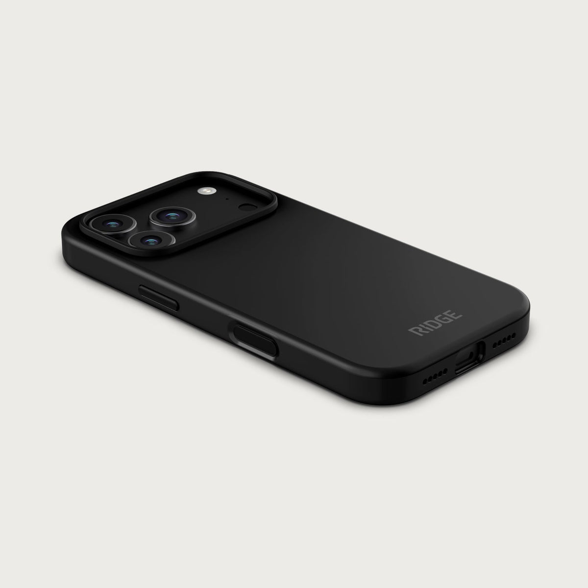 Ridge Phone Case - iPhone 18 Pro - Matte Black