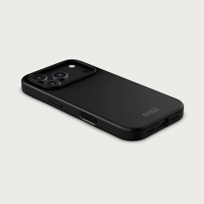 Ridge Phone Case - iPhone 18 Pro - Matte Black