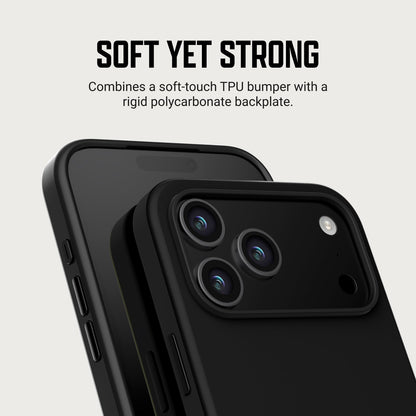 Ridge Phone Case - iPhone 18 Pro - Matte Black