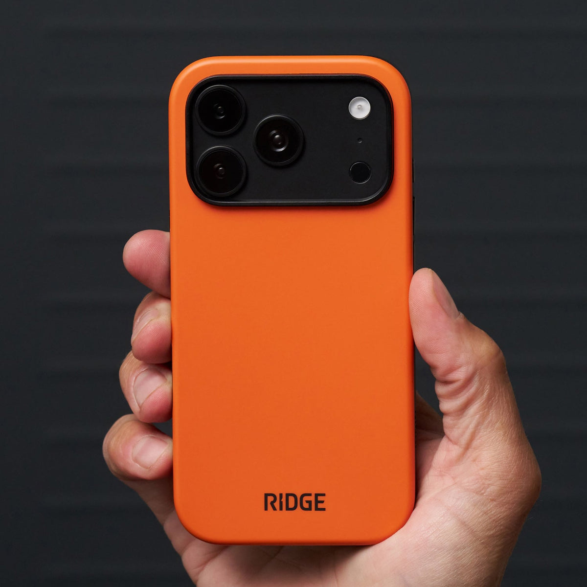 Ridge Phone Case - iPhone 18 Pro Max - Basecamp Orange
