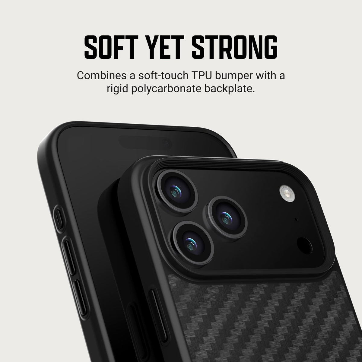 Ridge Phone Case - iPhone 18 Pro Max - Carbon