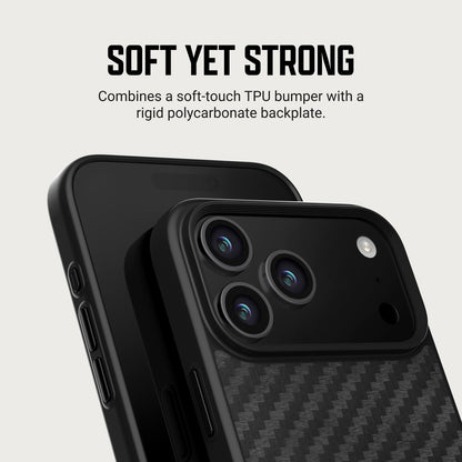 Ridge Phone Case - iPhone 18 Pro Max - Carbon