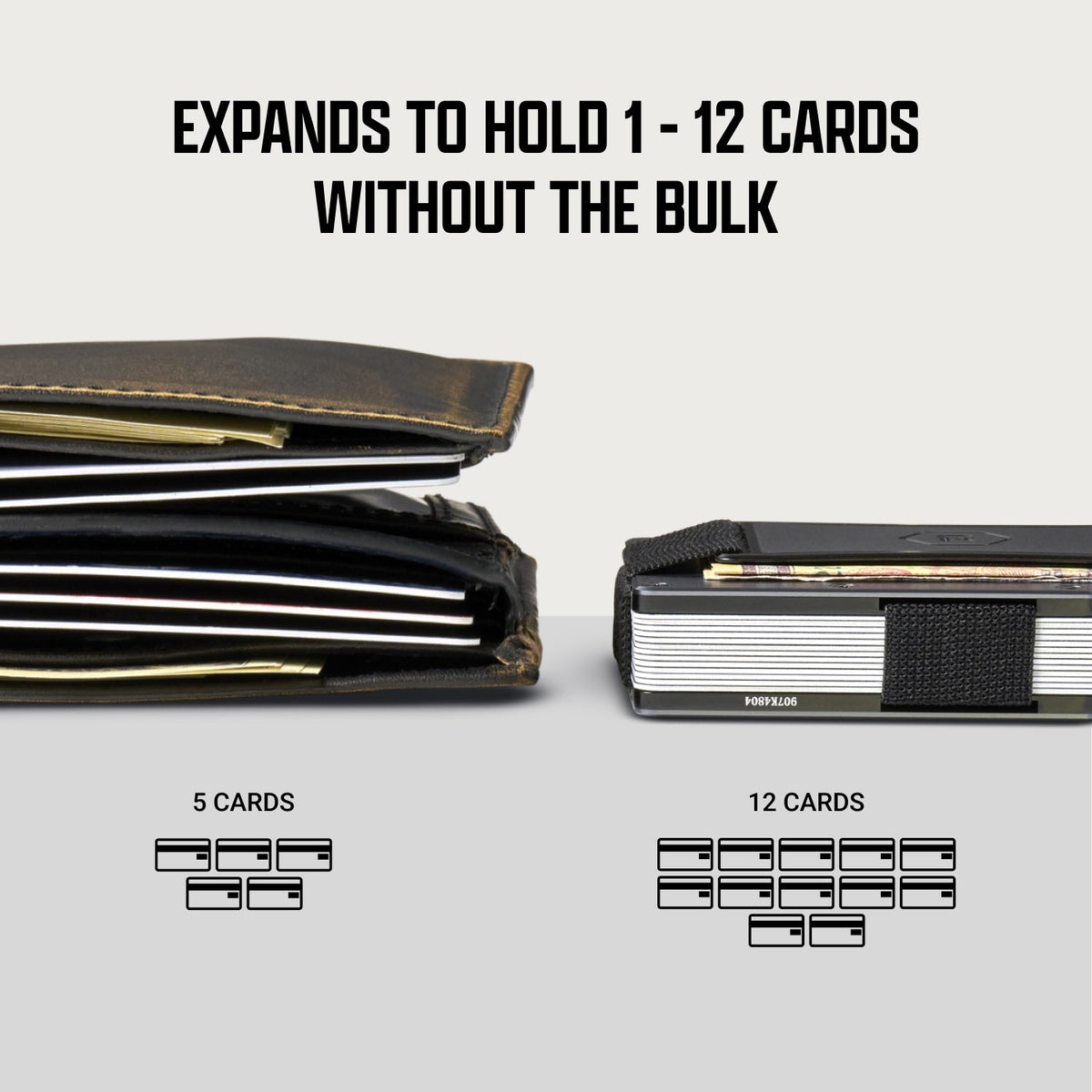 Ridge Wallet + Power Bank - Burnt Titanium + Matte Black — infographic 7