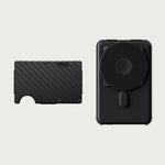 Ridge Wallet + Power Bank - Carbon Fiber 3K + Matte Black — image 1