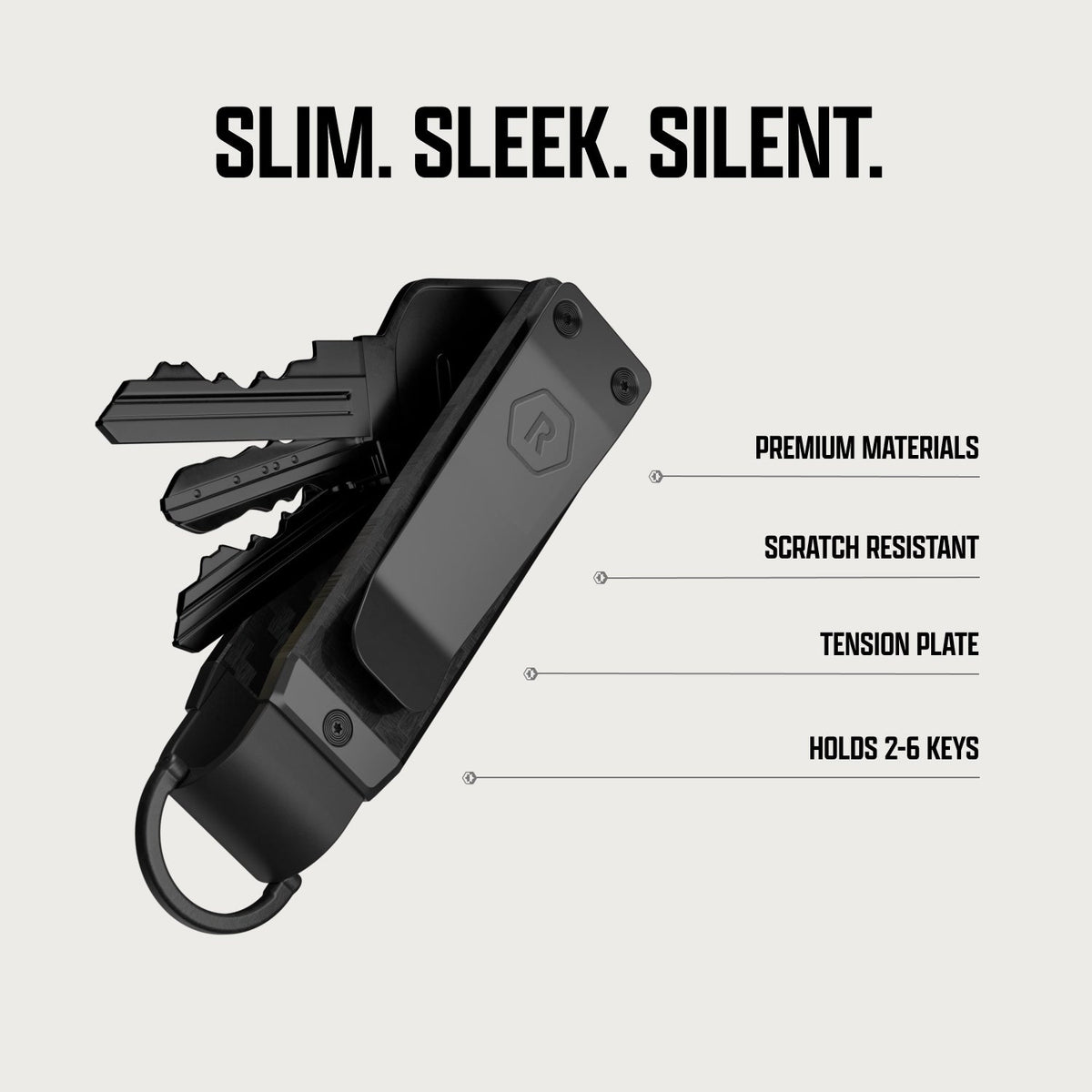 Ridge Wallet + Power Bank + KeyCase - Kintsugi - Black + Matte Black + Kintsugi - Black — infographic 6