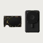 Ridge Wallet + Power Bank - Kintsugi - Black + Matte Black — image 1